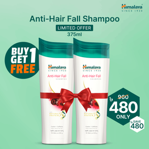 Buy 1 Himalaya Anti Hair Fall Shampoo 375ml & Get 1 Free